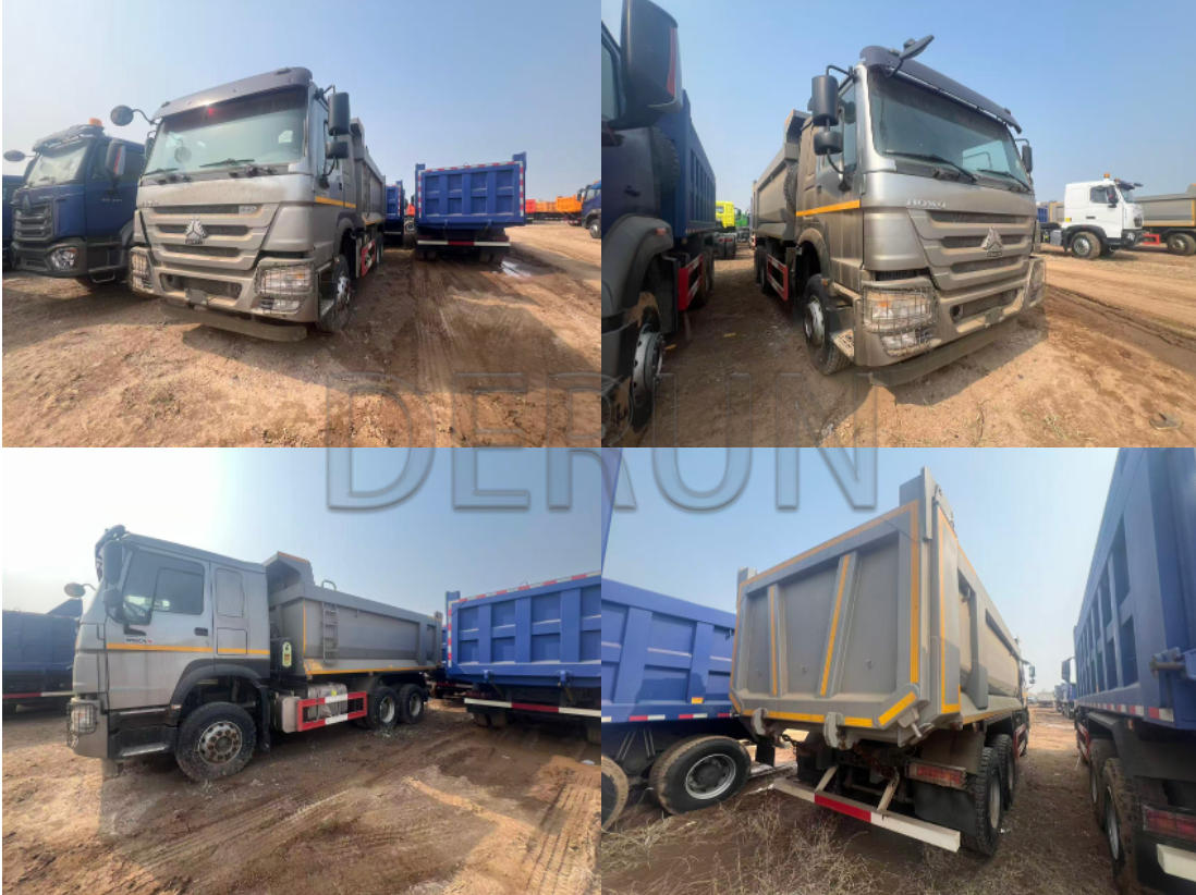 SINOTRUK HOWO 6x4 ڈمپ ٹرک کامیابی کے ساتھ الجزائر بھیج دیا گیا۔
