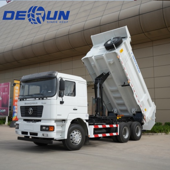 شیکمان F2000 290HP 6X4 ڈمپ ٹرک یو قسم کی بالٹی الجیریا مارکیٹ کے لئے