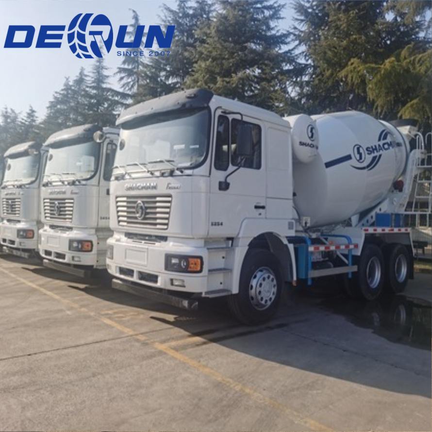 شیکمان F3000 6x4 اور 8x4 سیمنٹ مکسر ٹرک