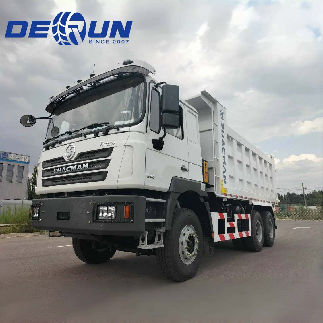 شیکمان F3000 6x4 اور 8x4 ڈمپ ٹرک
