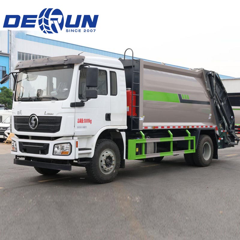شیک مین X9 4x2 L3000 کوڑے کے کمپریسر لائٹ ٹرک