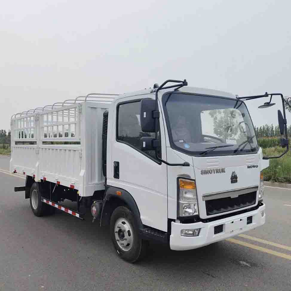 sinotruk Howo 4x2 لائٹ باڑ کارگو ٹرک