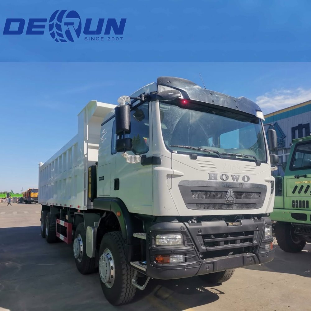 sinotruk Howo 8x4 12 پہیے TX ہیوی ڈیوٹی ڈمپ ٹرک
